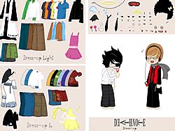 y8 death note|Death Note Dress Up .